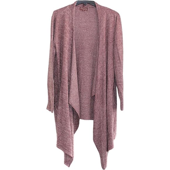 Barefoot Dreams Sweaters - Barefoot Dreams -Cozychic Lite Calypso Wrap Cardigan Sweater, Rosewood, L/XL